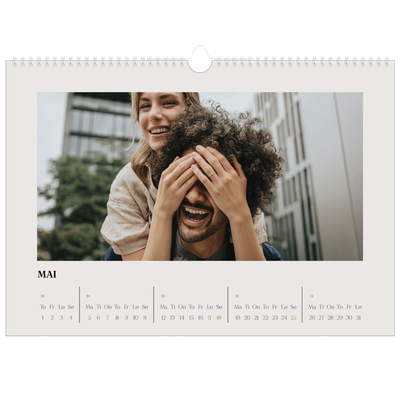 Fotokalender A3 — Simpelt og moderne [kalender-forside]