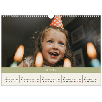 Fotokalender A3 — Pastellkapitler