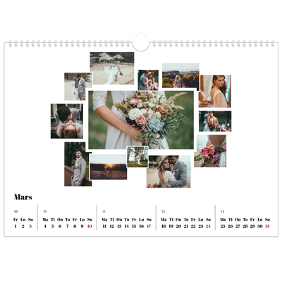 Fotokalender A3 — Collage shapes [Mars]