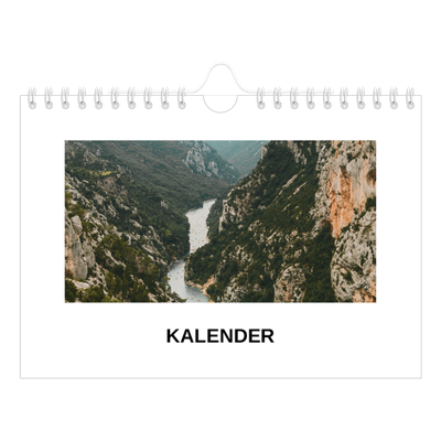 Fotokalender A5 — Enkelt bilde [kalender-forside]