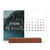 Bordkalender med trestativ - Liggende  — Endeløs flukt [Januar]