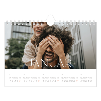 Fotokalender A5 — Store bilder