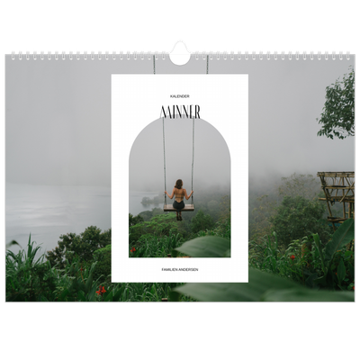 Fotokalender A3 — Den åpne buen [kalender-forside]