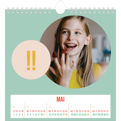 Månedskalender kvadratisk — Lyst og vakkert [kalender-forside]