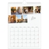 Fotokalender A4 (20 x 30 cm) — Byferie (hvit) [Mars]