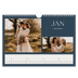 Fotokalender A4 — Skifer & seriffer [Januar]