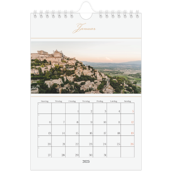 Fotokalender A5 — Elegant gull
