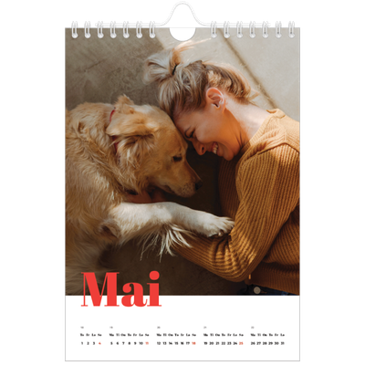 Fotokalender A5 — Et fantastisk år [kalender-forside]