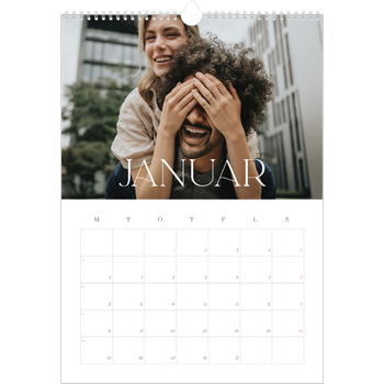 Fotokalender A3 — Store bilder