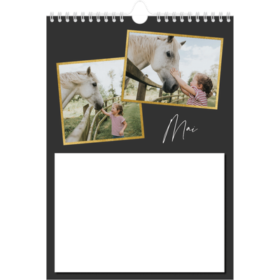 Fotokalender A4 (20 x 30 cm) — Gode minner [kalender-forside]