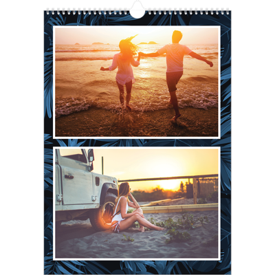 A3 Månedskalender — Botanisk stil [kalender-forside]