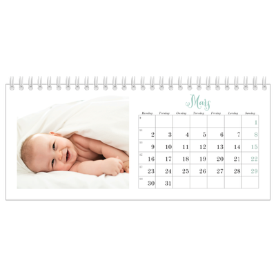 Bordkalendere — Hallo verden [Mars]