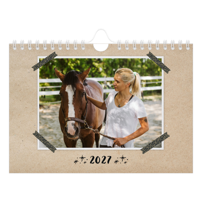 Fotokalender A5 — Washi tape [kalender-forside]