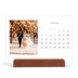 Bordkalender med trestativ - Liggende  — Klassisk kobolt [Januar]
