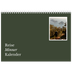 Fotokalender A4 dobbel (30 x 40 cm) — Redaksjonell Jord [kalender-forside]