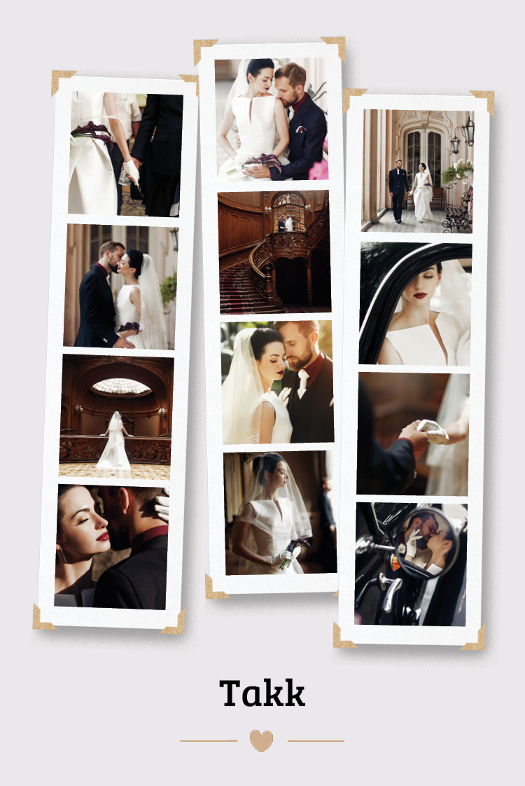 Takkekort — Photobooth