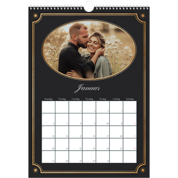 Fotokalender A3 — Vintage klassisk