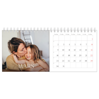 Bordkalendere — Tolv store måneder [Mars]