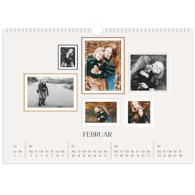 Fotokalender A3 — Bildevegg [Februar]
