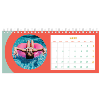 Bordkalender med foto — Lyst og vakkert
