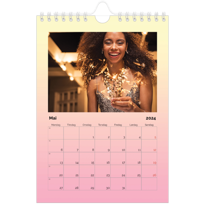 Fotokalender A5 — Pastelltoner [kalender-forside]