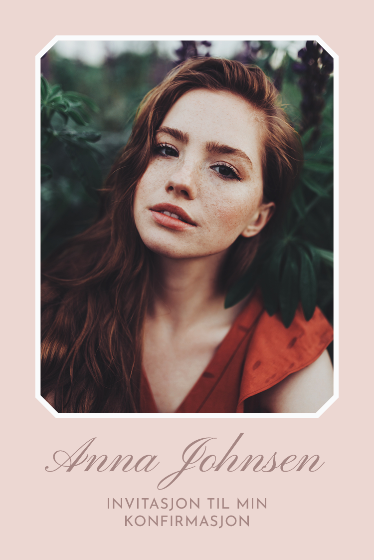 Invitasjoner — Ballett rosa