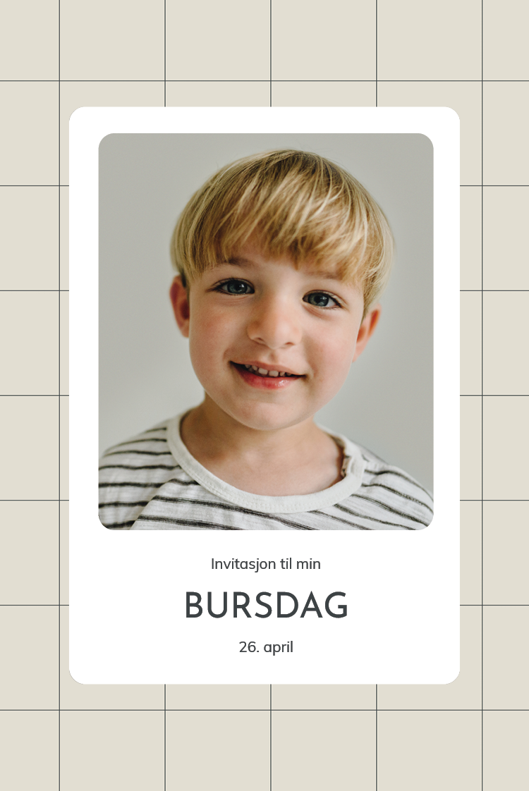 Invitasjoner — Enkelt rutenett