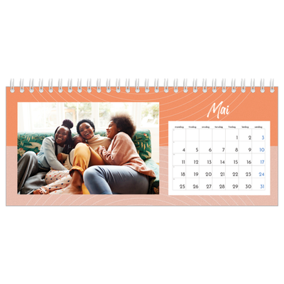 Bordkalendere — Fargerik kalender [kalender-forside]