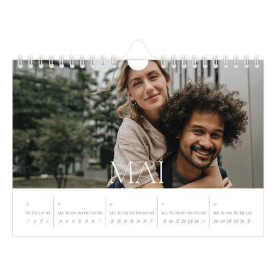 Fotokalender A5 — Store bilder [kalender-forside]