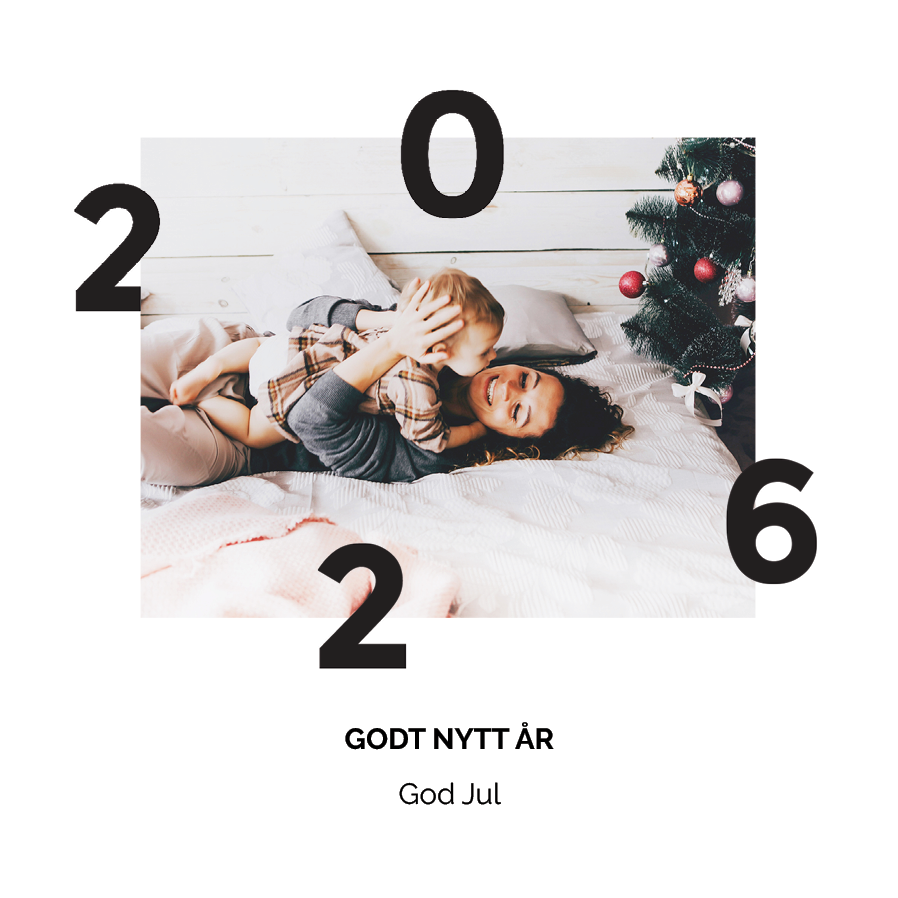 Fotokort — Spredte bokstaver