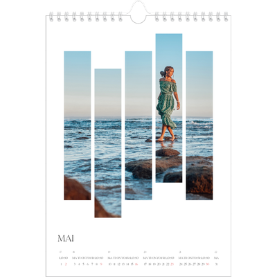 Fotokalender A4 (20 x 30 cm) — Reisebilder [Mai]
