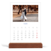 Bordkalender med trestativ - Stående — Klassisk kobolt [Mars]