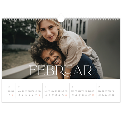 Fotokalender A3 — Store bilder [Februar]
