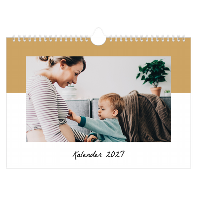 Fotokalender A4 — Kalender med "To do"-liste [kalender-forside]