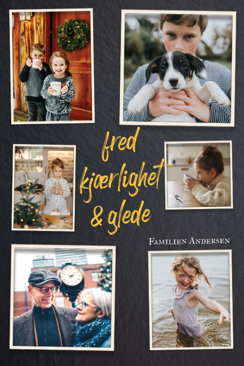 Fotokort — Bilder på tavle