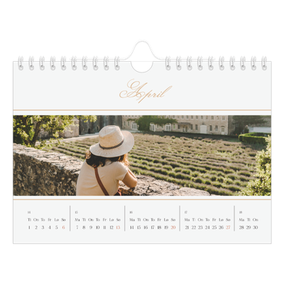 Fotokalender A5 — Elegant gull [April]