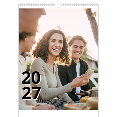 A3 Månedskalender — Bokstav og tall [kalender-forside]