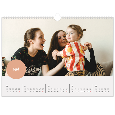 Fotokalender A3 — Fotoklistremerke [kalender-forside]