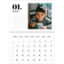 Fotokalender A4 dobbel (30 x 40 cm) — Serif og øyeblikk [Januar]