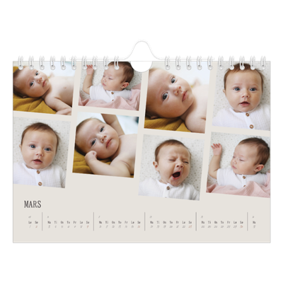 Fotokalender A5 — Bilder i bevegelse [Mars]