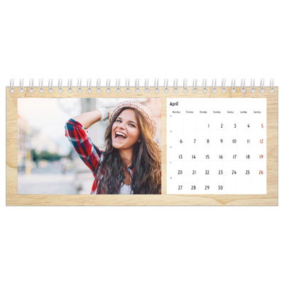 Bordkalendere — Paneler i tre [April]