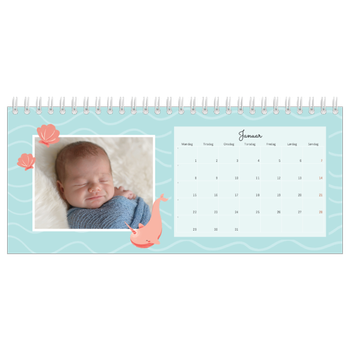 Bordkalender med foto — Søte dyr