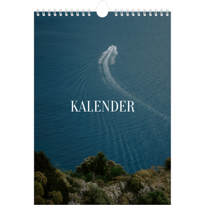Fotokalender A4 (20 x 30 cm) — Endeløs flukt [kalender-forside]