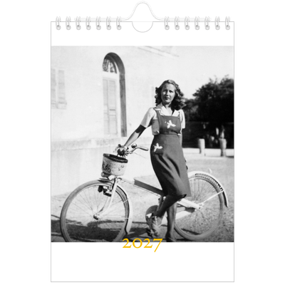 Fotokalender A5 — Historisk stil [kalender-forside]