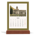 Bordkalender med trestativ - Stående — Klassiske farger [kalender-forside]