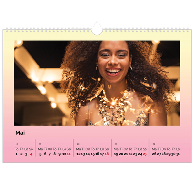 Fotokalender A3 — Pastelltoner [kalender-forside]