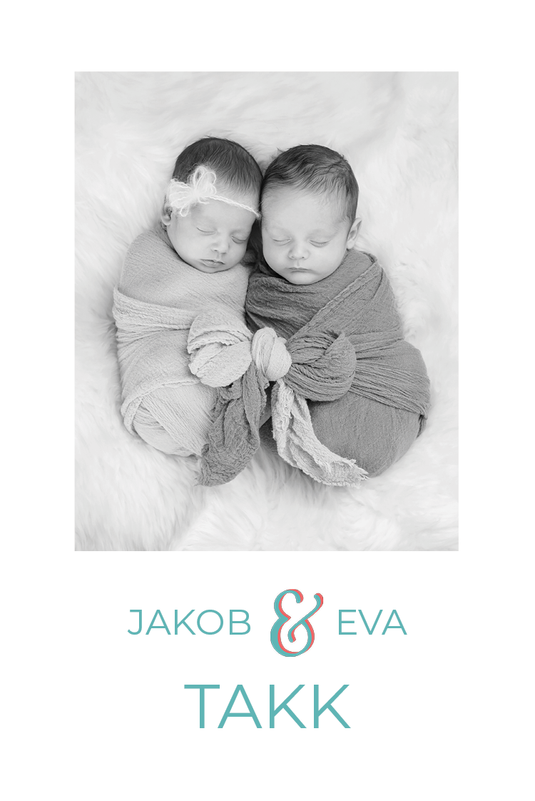 Takkekort — Tvilling &