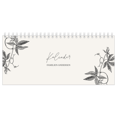 Bordkalendere — Blekk & blomst [kalender-forside]