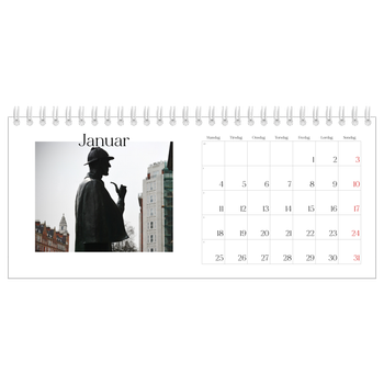 Bordkalender med foto — Min reiseskildring