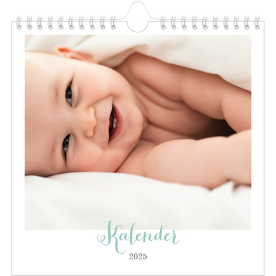 Månedskalender kvadratisk — Hallo verden [kalender-forside]